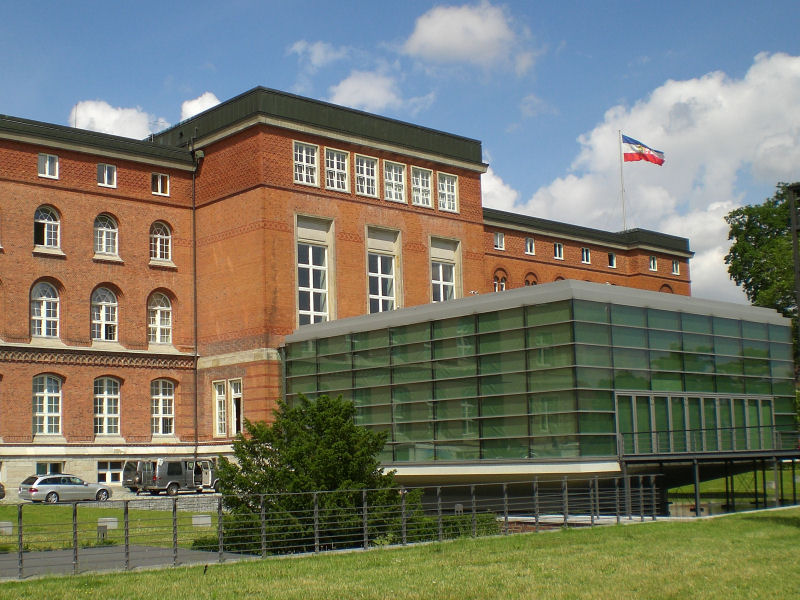 Das Landeshaus in Kiel