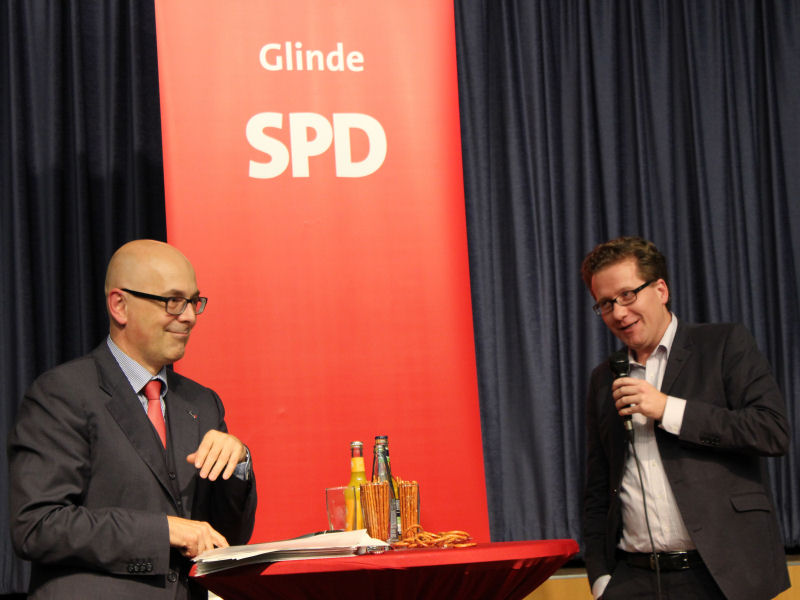 Torsten Albig und Martin Habersaat