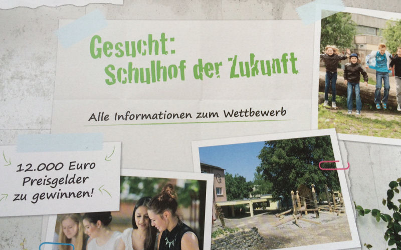 Schulhof Flyer