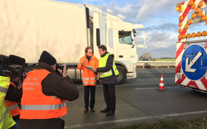 Foto: Reinhard Meyer auf der A1