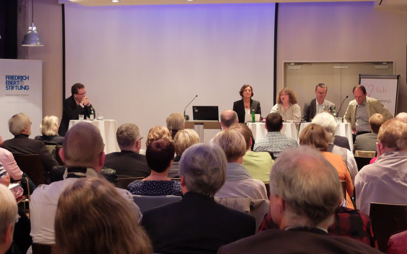 Blick in den Saal