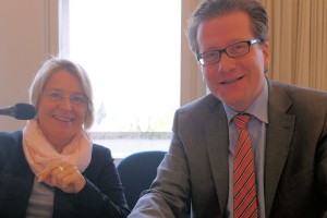 Kristin Alheit und Martin Habersaat