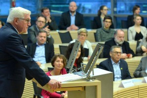 Frank-Walter Steinmeier am 19. Januar 2017 in Kiel