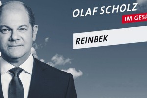 Olaf Scholz in Reinbek