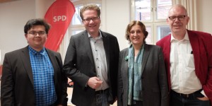 Oliver Jäger, Martin Habersaat, Britta Ernst, Wolfgang Jurksch