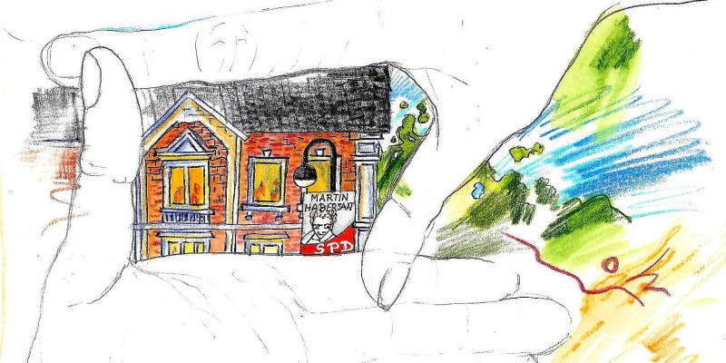 Urban Sketching Oststeinbek