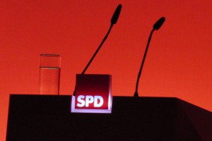 Rednerpult SPD