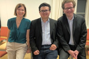 Foto: Sibylle Hampel, Oliver Jäger und Martin Habersaat