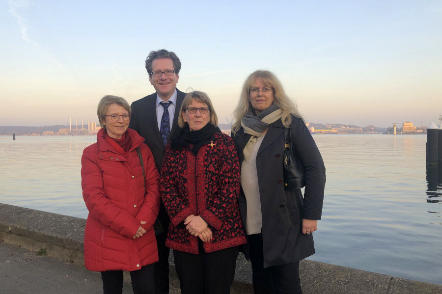 Foto: Bundesverdienstkreuz für Marga Flader