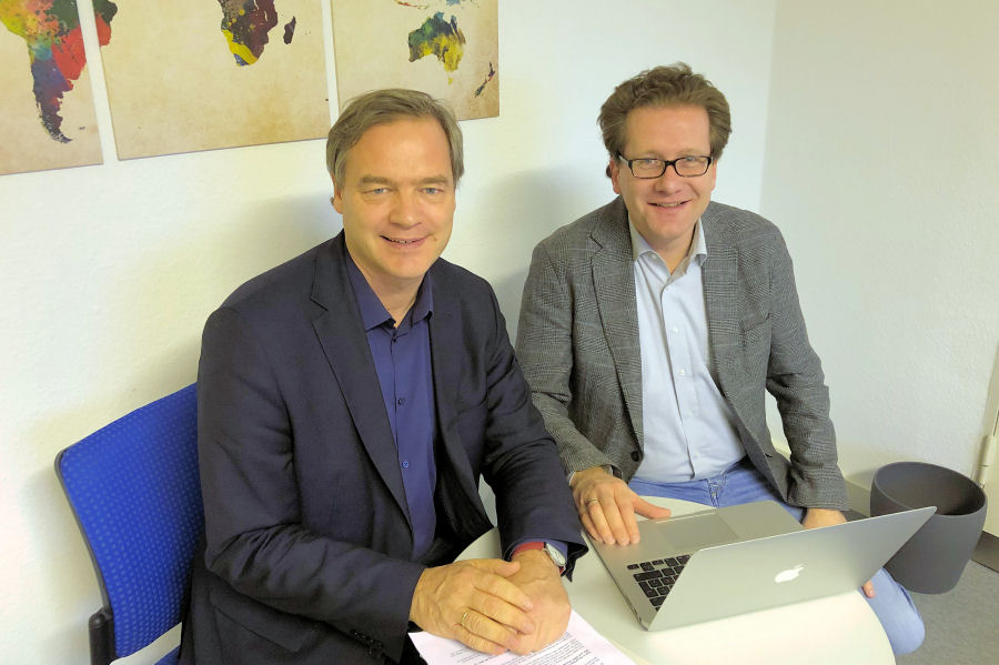Kai Vogel und Martin Habersaat