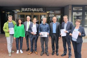 Übergabe der Petition zur S21