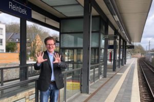 Martin Habersaat setzt sich für einen 10-Minuten-Takt der S21 ein.